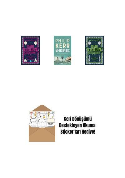Dahi İkizlerin Serüvenleri - Cengiz Han In Mezar Soyguncuları + Metropolis + Dahi İkizlerin Serüvenleri - Ormanın Gözü + Okuma Sticker'ları