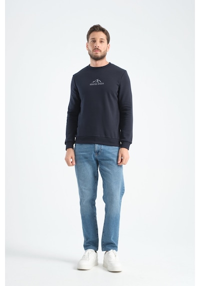 Shooter Sportwear Ribey Tekstil İth.ihr.san.tic.ltd.şti Erkek Üç İplik Sweatshirt Şardonsuz Pamuklu Regular Fit Bisiklet Yaka Spor Sweat Lacivert Shooter Sportwear Ribey Tekstil İth.ihr.san.tic.ltd.şti Erkek Üç İplik Sweatshirt Şardonsuz Pamuklu Regular Fit Bisiklet Yaka Spor Sweat Lacivert