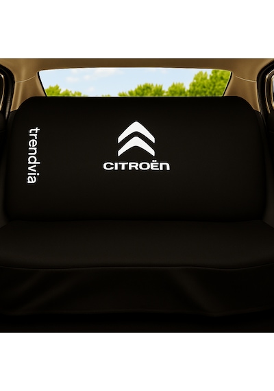 Citroën Uyumlu Siyah Renk Penye Kumaş Ön Ve Arka Oto Koltuk Kılıf