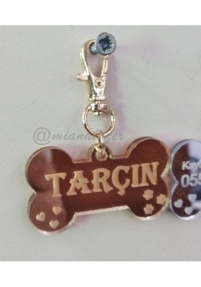 Kedi Köpek Künye Kemik Şeklinde Köpek Künyesi Köpek Isimliği