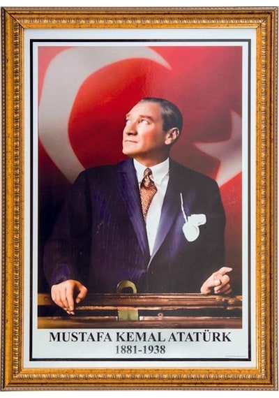 İnter 50X70CM Varaklı Atatürk Portresi İnt-026