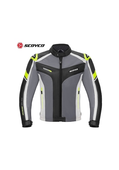 Scoyco Jk152- Dört Mevsim Mont Neon Sarı - Siyah