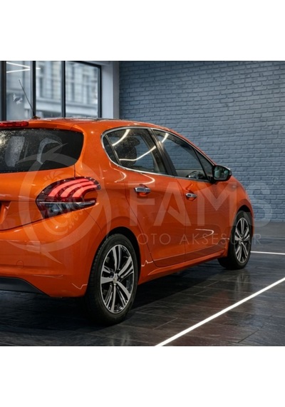 Peugeot 208 Krom Kapı Kolu 4 Kapı 2012 üzeri P.Çelik