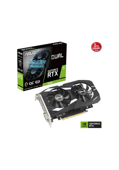 Asus Geforce Rtx 3050 6gb Dual Oc 96bit