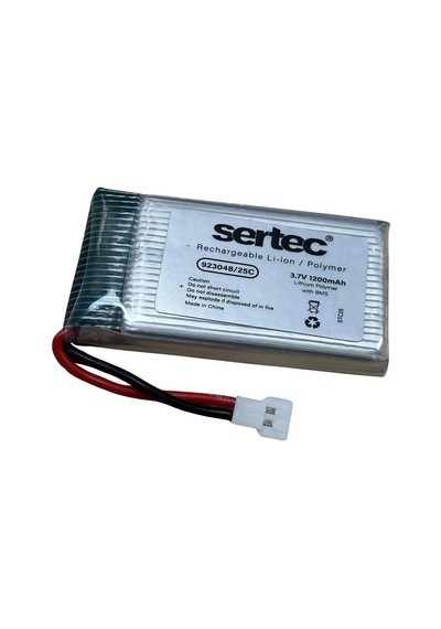 Sertec / 923048 / 3.7v - 1200mah - 25c Beyaz Soket Evimdeyokyok