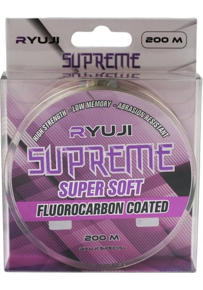 Ryuji Supreme Fluorocarbon Kaplı Olta Misinası 200m