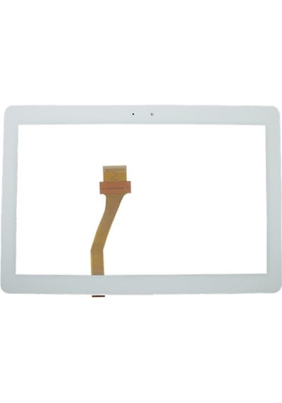 Samsung Uyumlu Galaxy Tab 10.1 Gt-P5110. P5100 Dokunmatik Beyaz