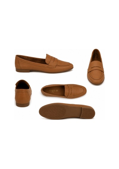 N Napa Shoe Np.22204.taba.deri Babet