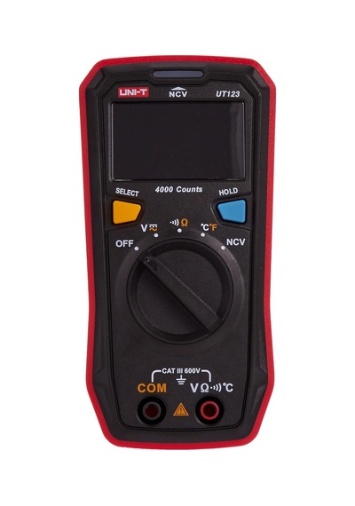Ut123t Cep Ölçüm Cihazı, 600 V Ac/dc, -40 C-300 C/-40 F-572 F Çok Renkli