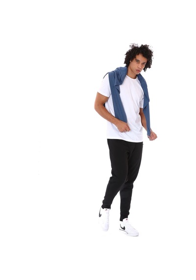 Sportive Spo-shoodie Erkek Lacivert Günlük Stil Sweatshirt 712203-lcv Siyah