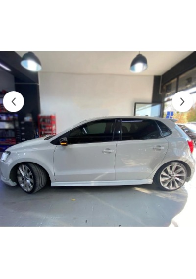 Vw Polo 2010-2014 Aero Marspiyel Lb9a Beyaz Renk Boyalı Plastik
