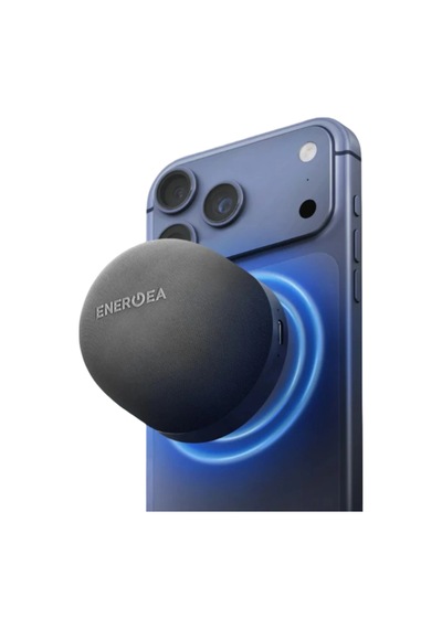Energea Magaudio Go Plus Bt 5.4 Qi Kablosuz Şarj Destekli Taşınabilir Magsafe Hoparlör - Gri