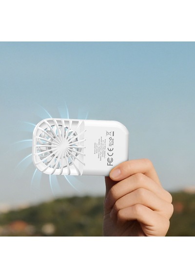 Lenyes Lhf17 5 Kademeli Portatif Mini Soğutucu El Fanı Beyaz