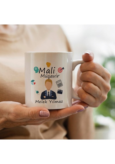 Kişiye Özel Meslek Mali Müşavir Kupa Bardak Beyaz