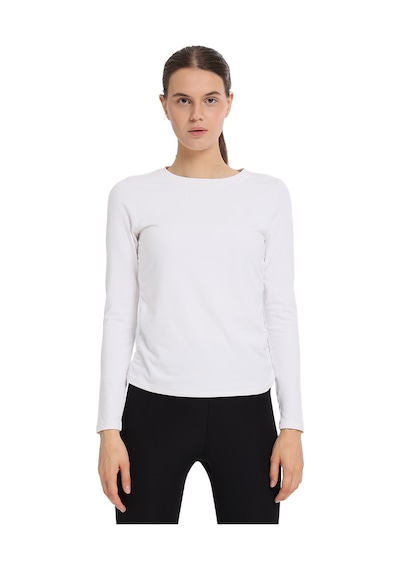 Sportive Ruffle Kadın Beyaz Günlük Stil T-shirt 25kk1030-kbyz 1776189 Beyaz