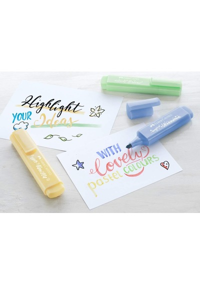 Tr Highlighter Textliner Pastel Vanille 1546 67 10 Lu 1 Pack 10 Stück Genel
