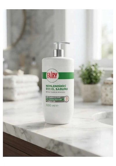 Fairy Sıvı El Sabunu Beyaz Sabun Kokulu 1000 Ml