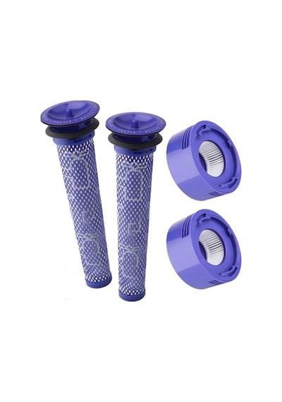 Dyson V7 V8 Cordless Uyumlu Filtre Seti 4lü Ön,arka