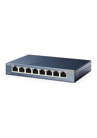 TP-Link Tl Sg108 8 Port Gıgabıt Masaustu Swıtch Celık Kasa