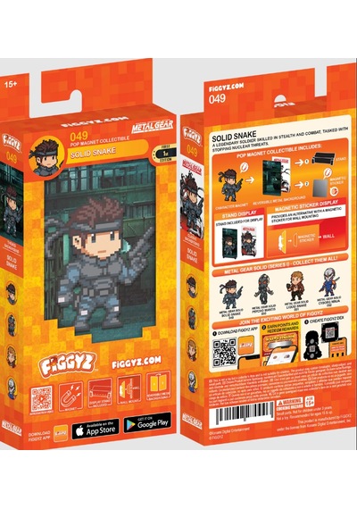 Figgyz Solid Snake 49 - Metal Gear Solid 1