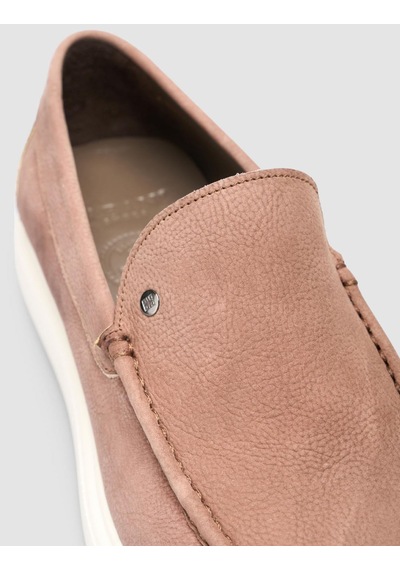 Cabani Taba Nubuk Erkek Loafer Ayakkabı Taba