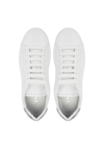 Tamer Tanca Kadın Hakiki Deri Beyaz/gümüş Sneakers & Spor Ayakkabı 1060 25113 Bn Ayk Y25 Beyaz/gumus Dr Beyaz