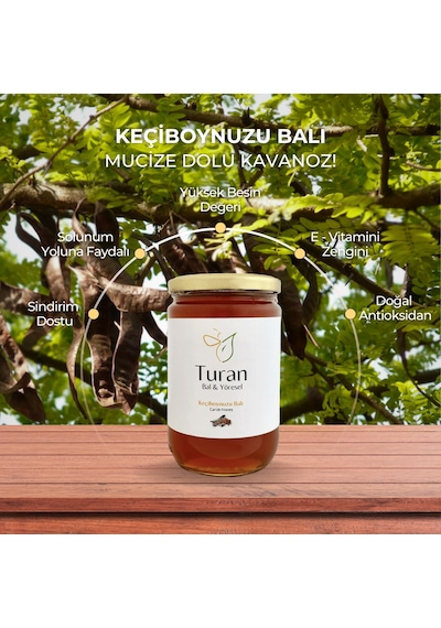 Turan Bal ve Yöresel Keçiboynuzu Balı 850 G