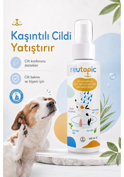 Köpekler İçin 100 Ml Reutopic Dermatit Losyon