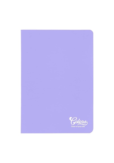 Meteksan Colors A5 60 Yaprak Çizgili Defter, Pudra Mavi Çok Renkli