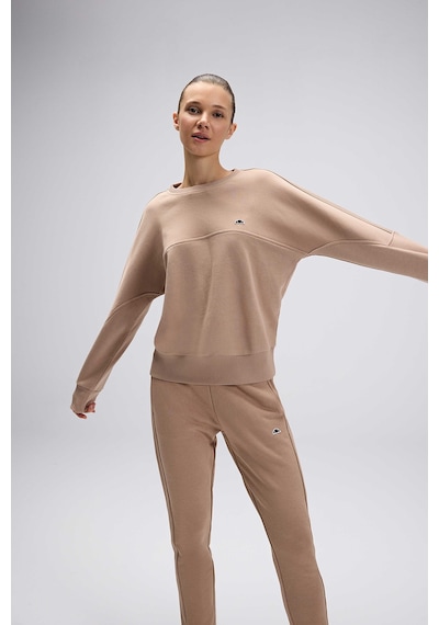 Ellesse Bayan Sweat Ef567-bg Bej Bej