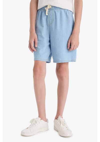 Defacto Erkek Çocuk Jean Şort D8575a825smnm39 Mavi