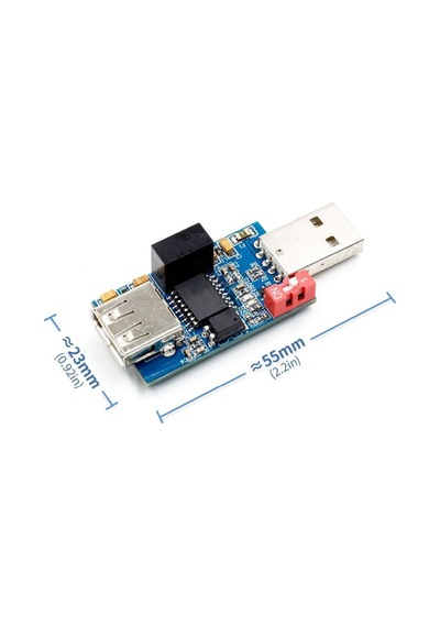 Adum3160 Usb Izolatör Modül Usb Port Koruyucu Usb2.0 2500v