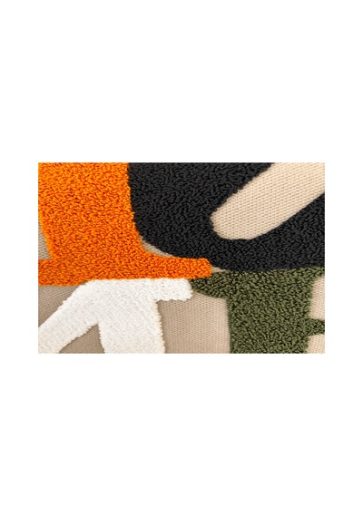 4 Lü Dekoratif Pamuklu Kırlent Kılıfı Seti 2 Papatya 2 Home Modern Boho Etnik Çift Katlı Kumaş Bej Bej