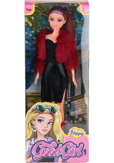 Mey İthalat Wg-115521 Ceketli Çizmeli Renkli Saçlı Bebek 29 Cm -vardem Oyuncak