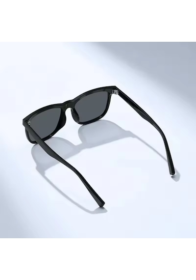 Xiaomi Mijia Square Polarize 14 Katmanlı Oar Kaplama Güneş Gözlüğü Hd Nylon Lens Siyah Çerçeve
