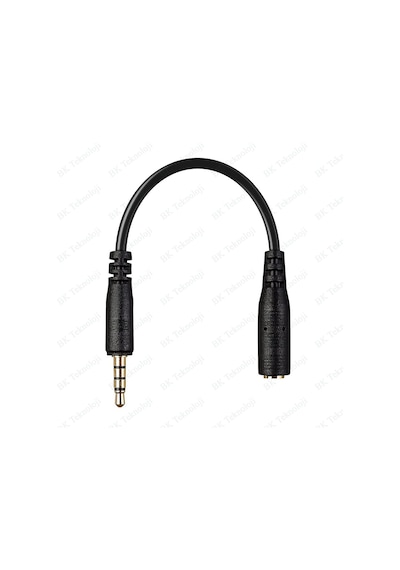 4 Kutuplu 3.5Mm Erkek To 2.5Mm Dişi Stereo Ses Kablosu