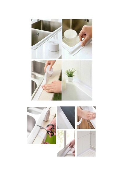 Su Sızdırmaz Geçirmez Bant Lavabo Küvet Kenar Bandı Küvet Duş Ban