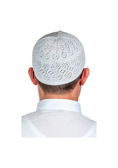 Mercan Namaz Takkesi Beyaz 12 Adet