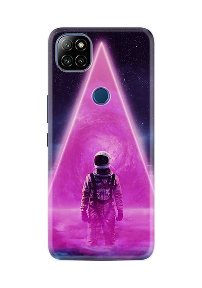 Casper Via E30 Plus Kılıf Resimli Desenli Silikon Platinium Series Astro Purple2 1907