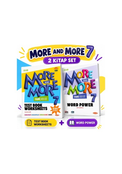More And More 7. Sınıf Fenomen English Test Book Worksheets+7.sınıf More&more Wordpower