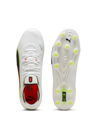 Puma Kıng 20 Ultımate Fg/ag Unısex Krampon 108457 01 Beyaz