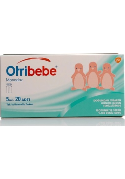 Otribebe Monodoz Serum Fizyolik 5 Ml X 20 Flakon