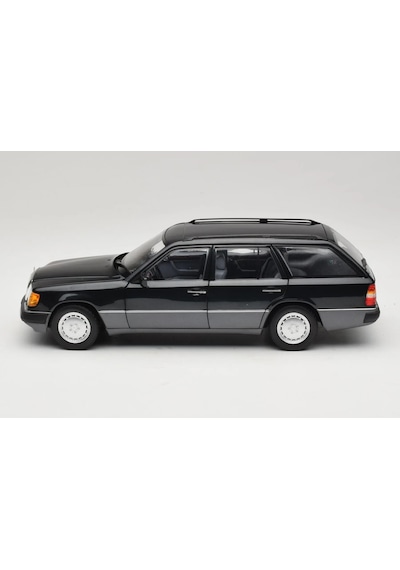 1:18 Ölçek Norev 1990 Mercedes Benz 300d T Model Blue-black Diecast Metal Minyatür Model Araba 25cm