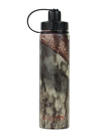 Eco Vessel Üçlü Yalıtımlı Vidalı Başlık Termos 0.75 Litre-mossy Oak Kahverengi