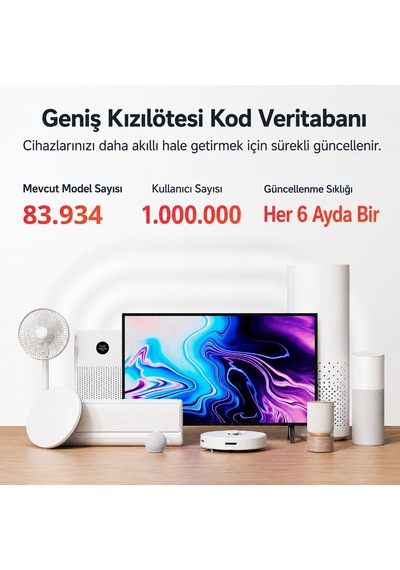 Akıllı Kumanda Tüm Markalarla Uyumlu