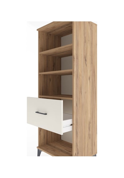 Hyperion Dolap 3 Raflı Tek Çekmeceli 60x44x163 Çam-aytaşı Çam