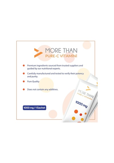 More Than Pure C 1000mg/saşe C Vitamini