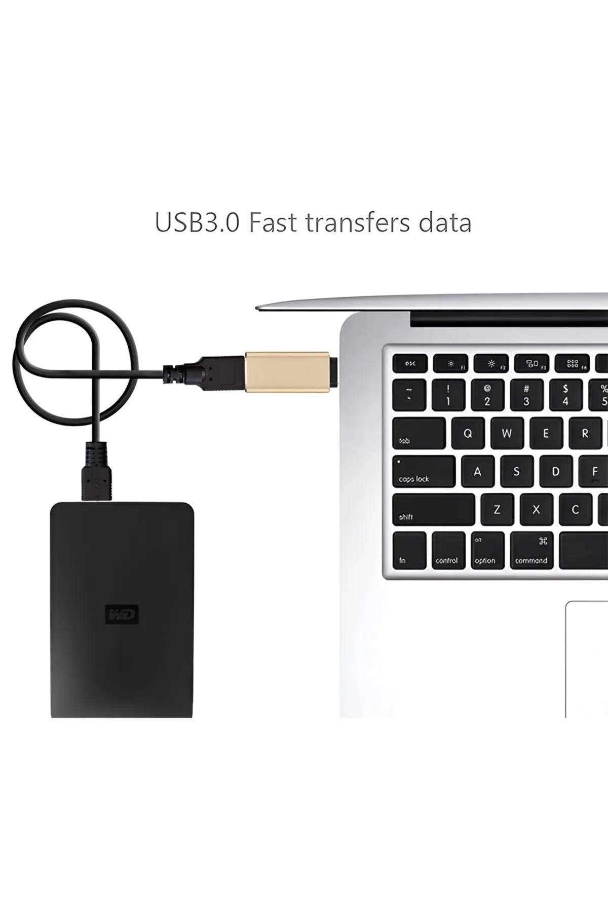3 Adet Usb Tip C Otg Adaptör Çevirici Usb-c Erkek Usb 3.1 Dönüştürücü Macbook Uyumlu  Xiaomi Samsung Usb Otg