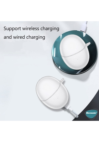 Microsonic Huawei FreeBuds 5 Kılıf Transparent Clear Soft Şeffaf