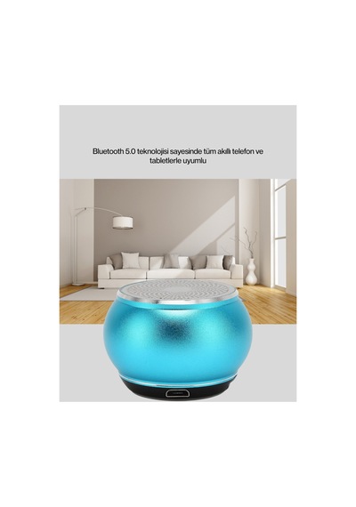 Mini Bluetooth Speaker Uzun Pil Ömrü, Şık Ve Hafif Tasarım Yeni Nesil Çok Renkli